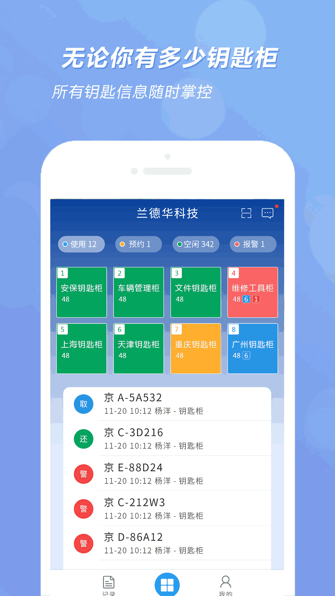 兰德华钥匙柜