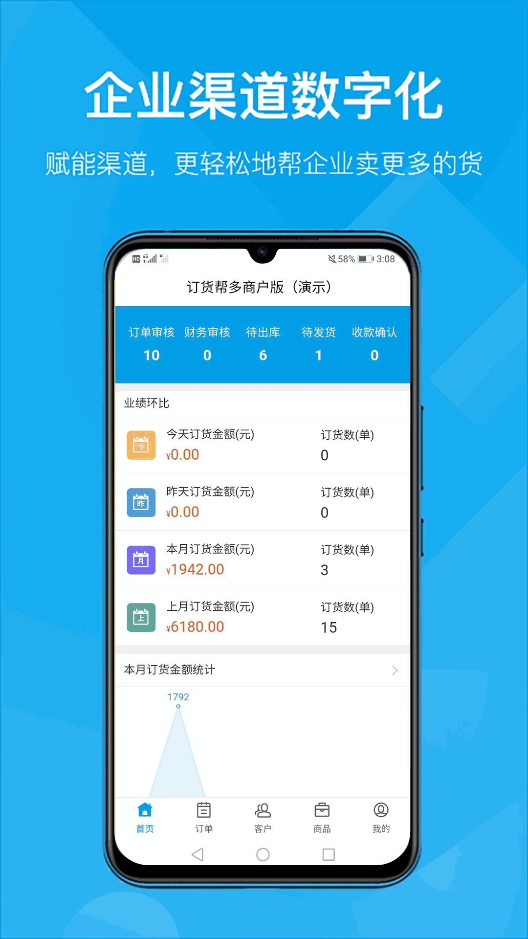 订货帮多商户版